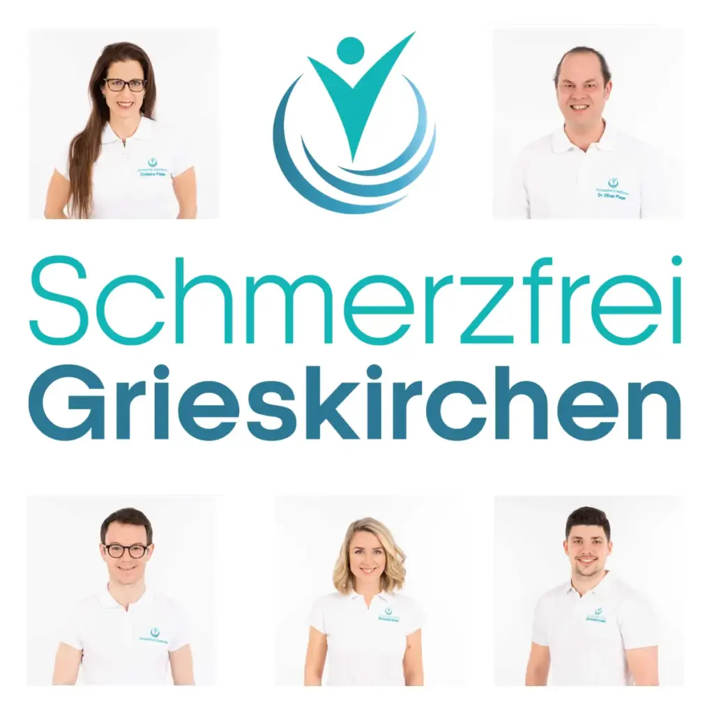 Schmerzfrei-Grieskirchen Team mit Logo